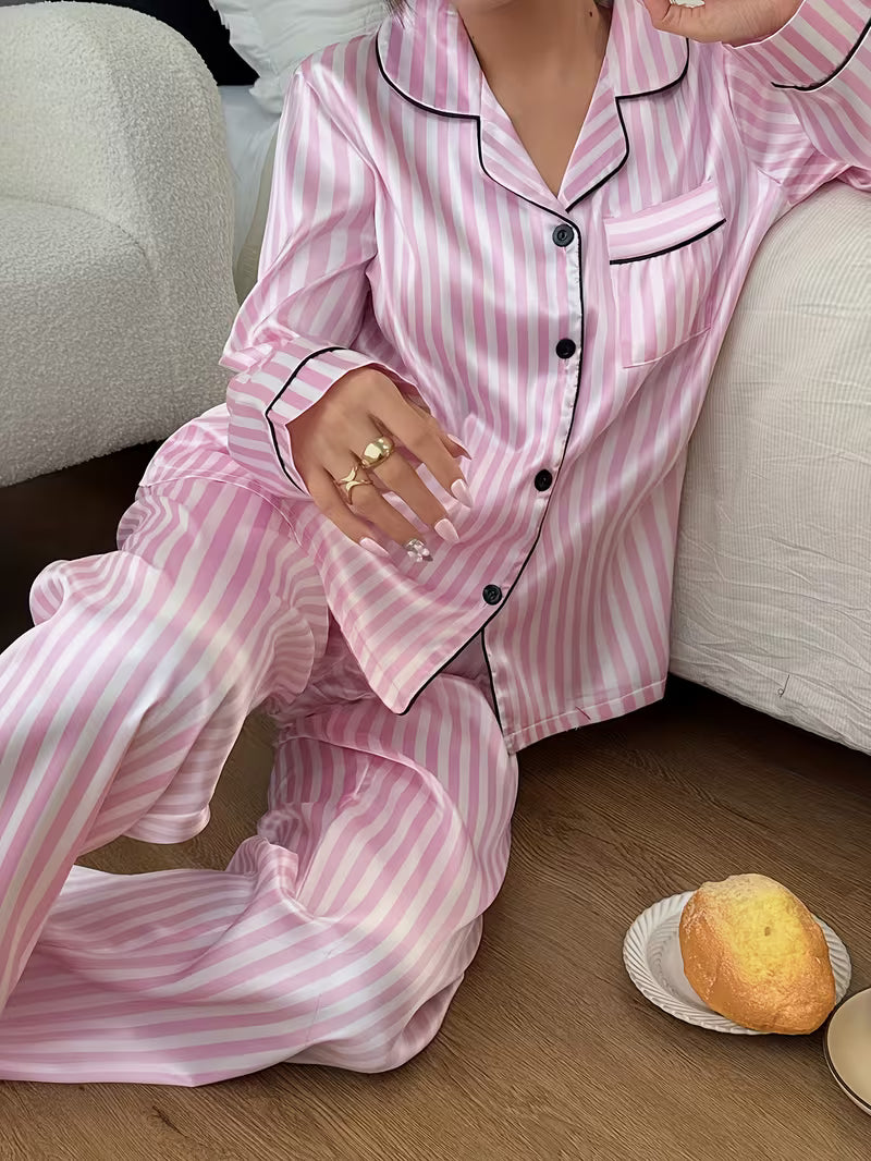 Pijama Fashion Victory Secret® | Seda, sensualidad y comodidad en una pijama