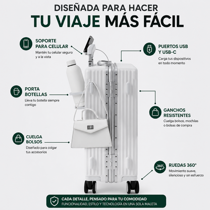 AEROVA™ | La Maleta Inteligente Premium