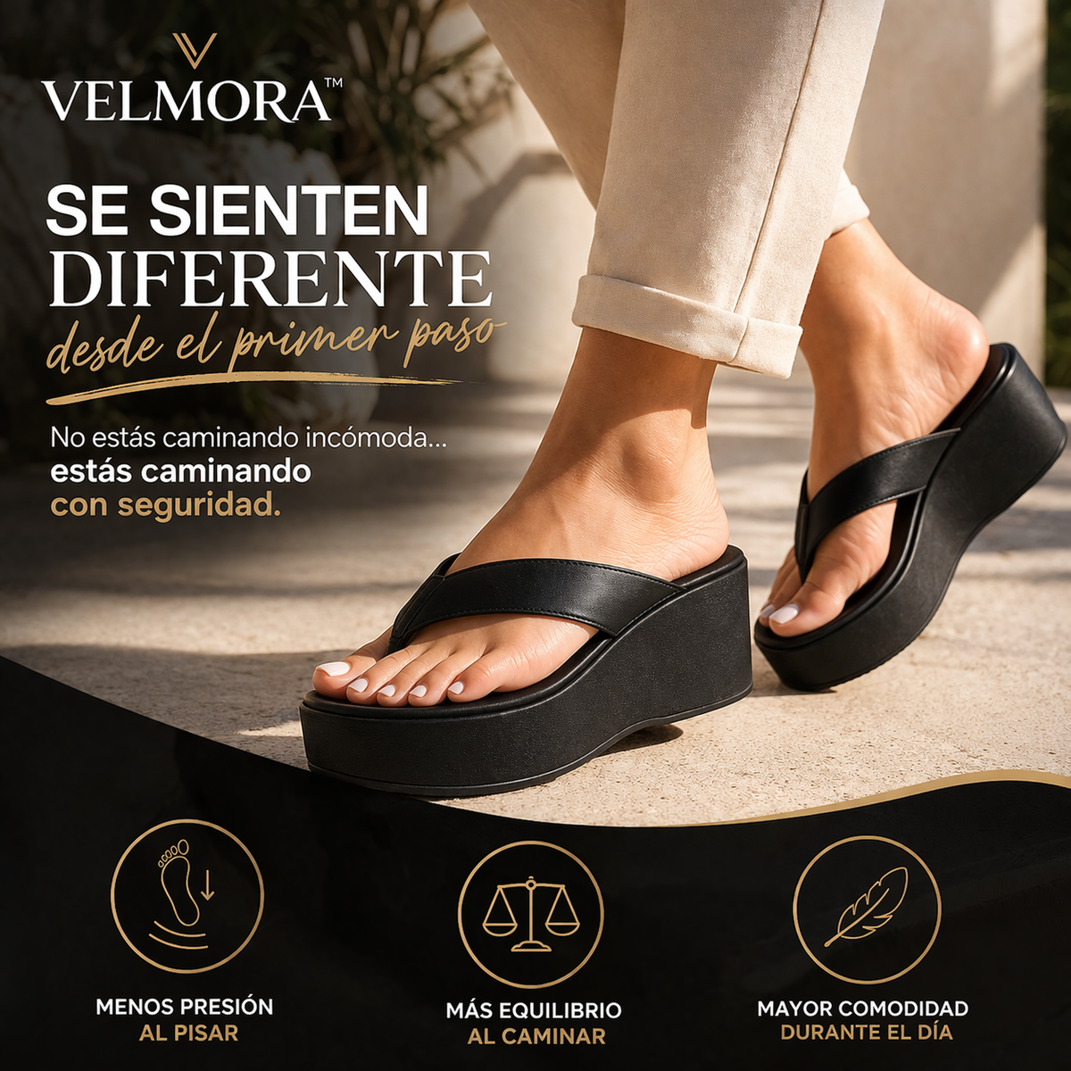 VELMORA™ | Altura que se siente, estilo que se nota.