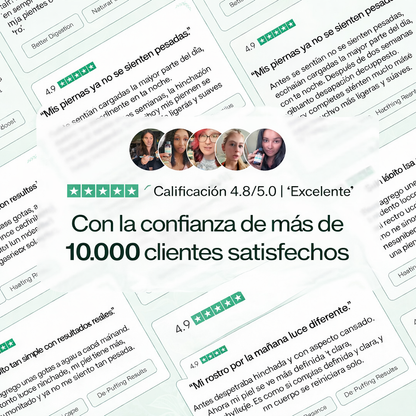 Linfo-Glow™ | Drenaje Linfático - Elimina Exceso de Fluidos y Toxinas