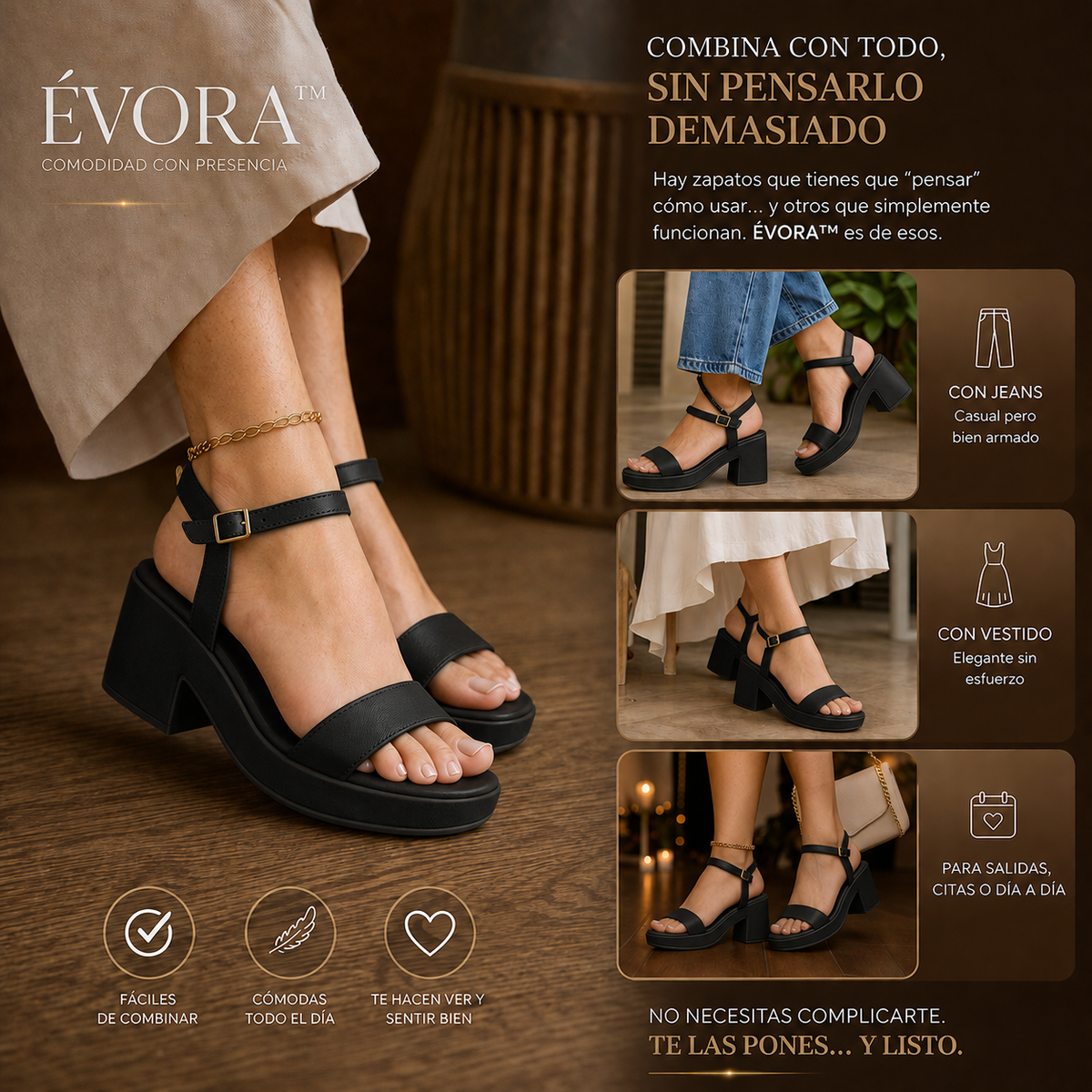 ÉVORA™ | Comodidad con presencia
