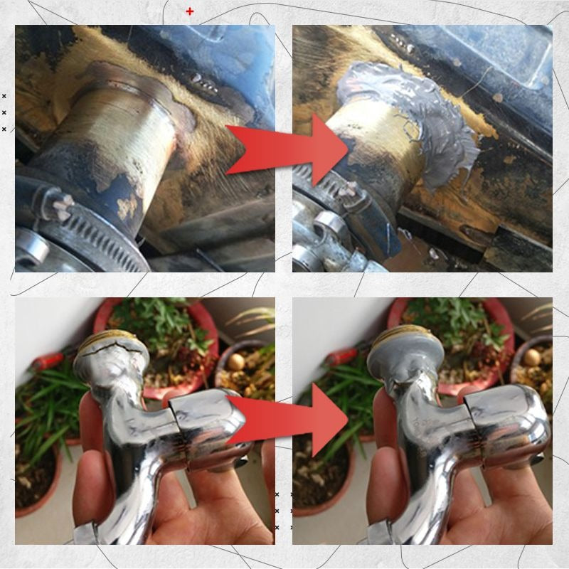 PEGAMENTO PARA REPARACIÓN DE METAL