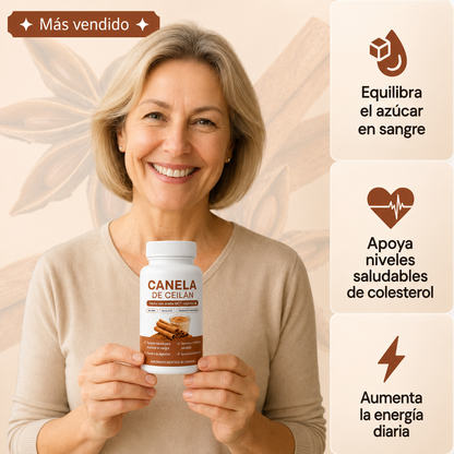 Canela de Ceilán | ¿Azúcar Alta y Presión Inestable?