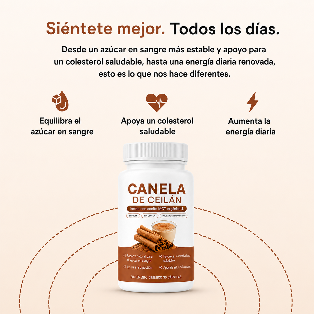 Canela de Ceilán | ¿Azúcar Alta y Presión Inestable?