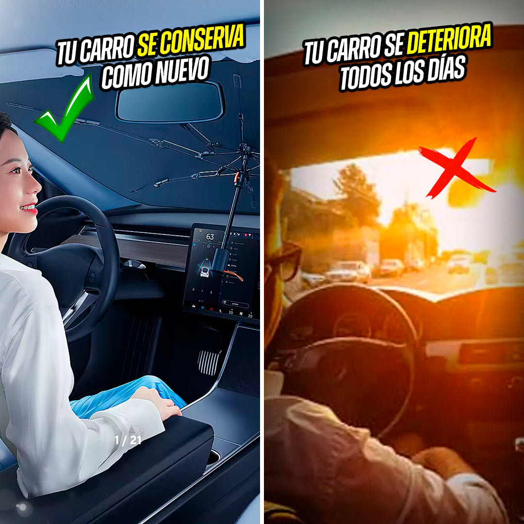 Sombrilla para carro OFERTA $45,000 + ENVIO
