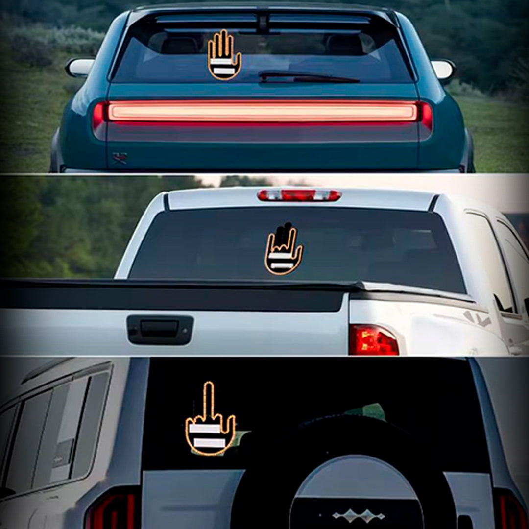 🚨SEÑAL DE LUZ LED PARA CARRO