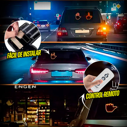 🚨SEÑAL DE LUZ LED PARA CARRO