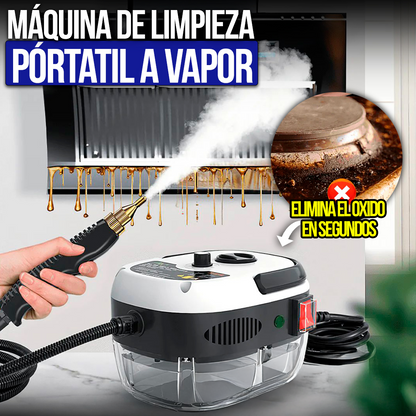 Máquina de limpieza portátil a vapor